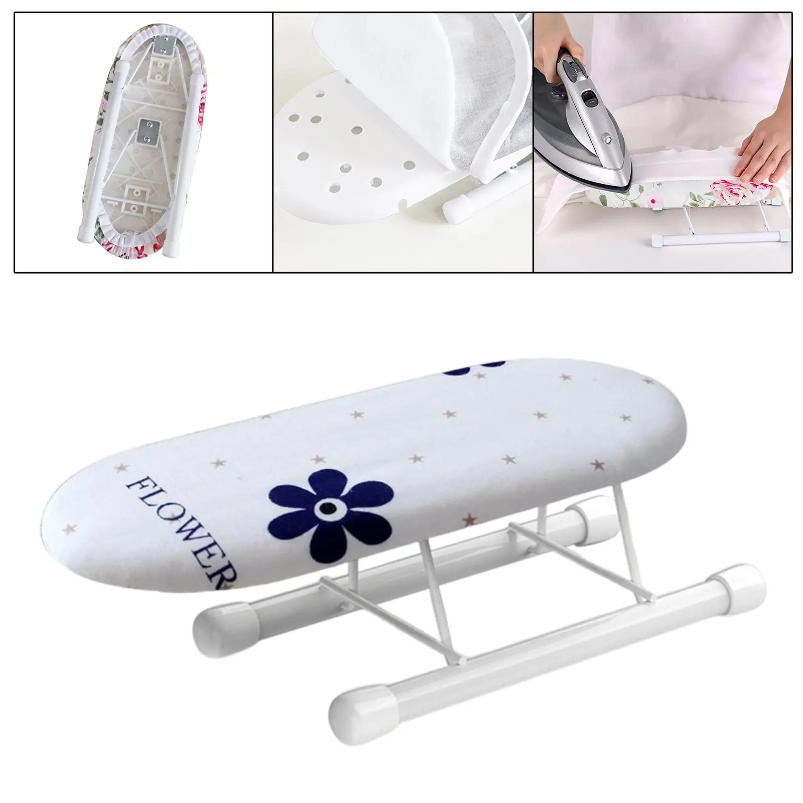 Mini Ironing Board, Portable Tabletop Ironing Board With Folding Legs, Portable Ironing Board Tabletop For Sewing, Craft Room, Household, Dorm