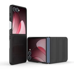 Durable Shockproof Hard Shell Phone Case - Protective Back Cover for Galaxy Z Flip 8 (Black)