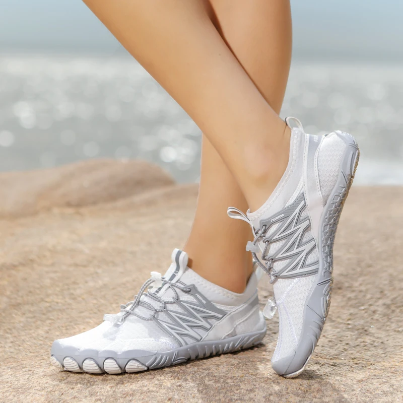 Aqua Shoes Unisex Multifunctional Outdoor Beach Game Indoor Squat Gym Footwear Couple Vacation 35-46#
