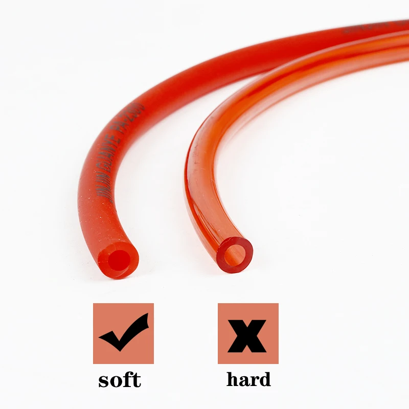 1 Meter Motorcycle Accessories Petrol Fuel Line Hose Gas Oil Pipe High Temperature Resistant Rubber Soft Tube