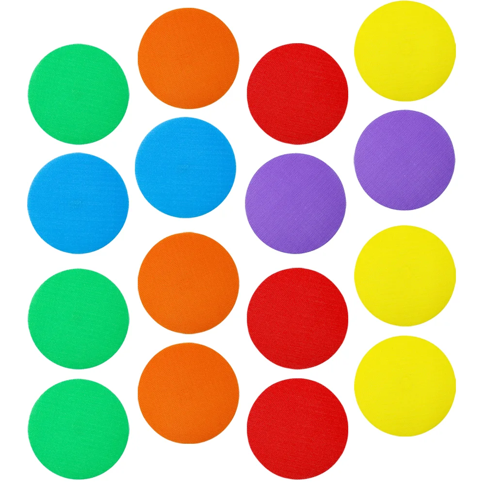 

Carpet Marker Stickers Classroom 24Pcs Multicolor Floor Circle Dots Rug Markers No-Slip Floor Stickers Dots