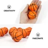 24 Pcs Mini Toys Swimming Pool Toys Small Basketballs Squeeze Ball Tiny Sports Balls Pu Mini Indoor Basketball 1