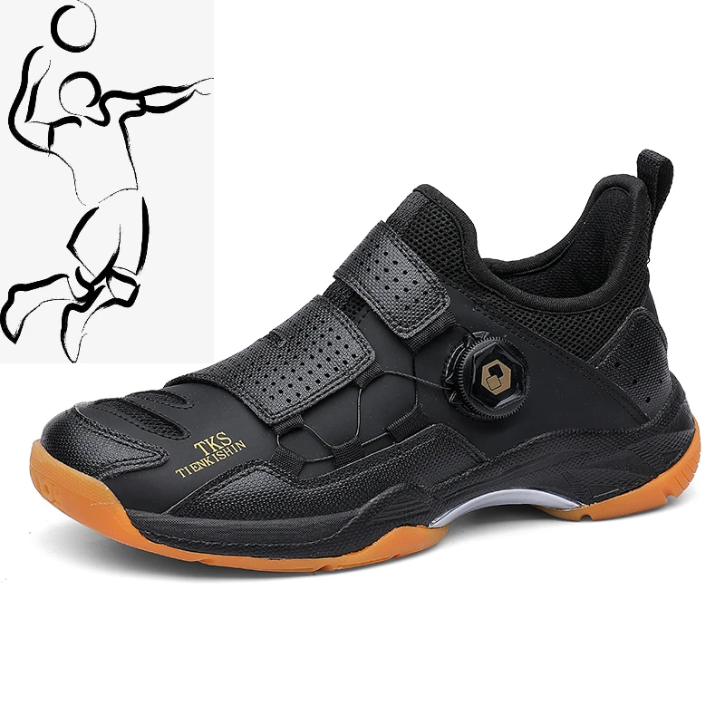Volleyball Shoes Sneakers Sports Shoes New Volleyball Shoes Youth Anti Slip Fitness Badminton Sports Shoes Men's and Women's Tennis Sports Size 32-45