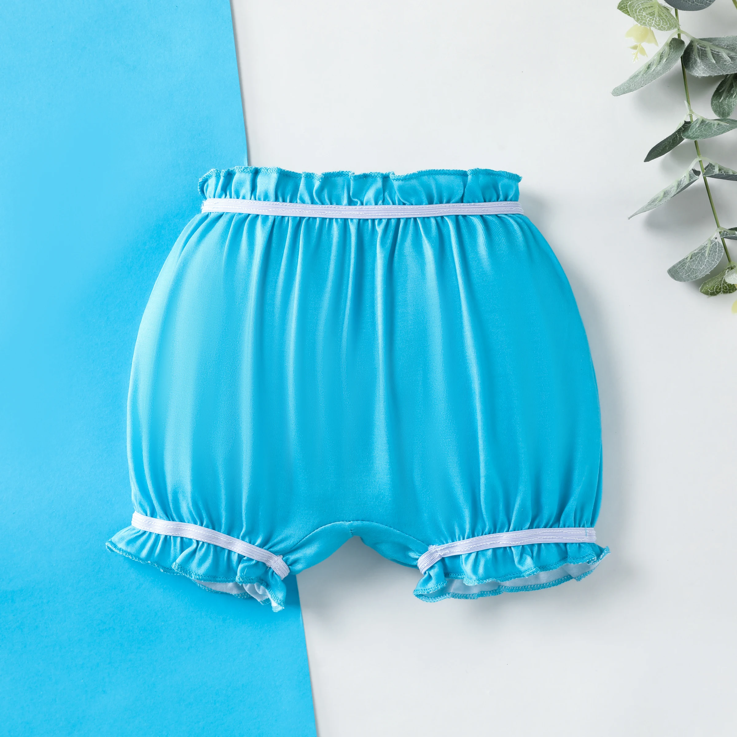 PatPat Cute Striped Toddler Boy Underwear with Lace Trim-1pc Set