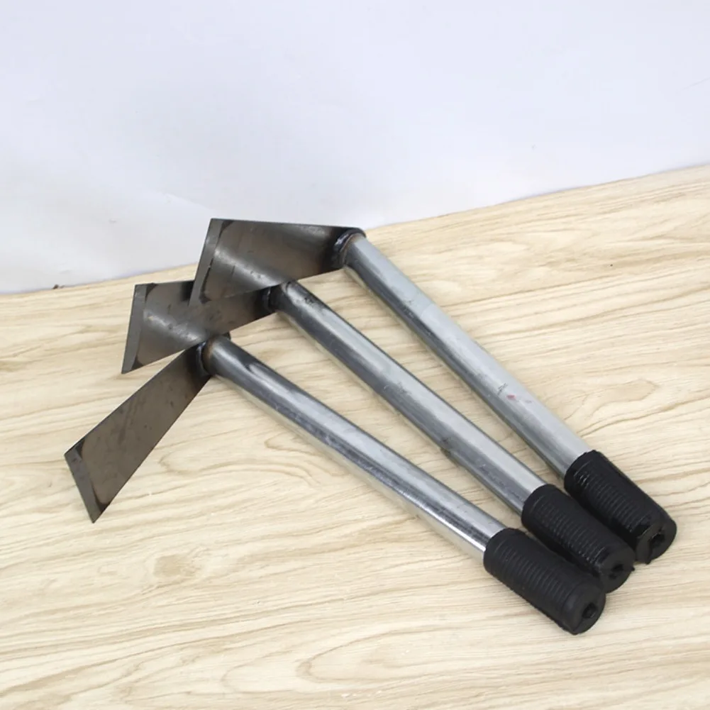 Steel Hardened Hoe Handheld Weeding Rake Planting Vegetable Farm Garden Tools Agriculture Tool Weeding Accessories