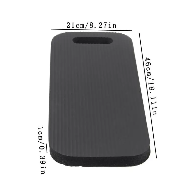 Thicken Yoga Knee Pad Cushion Anti Slip Yoga Kneeling Pad Knee Soft Flat Support Slow Rebound Non-slip Fitness Mat