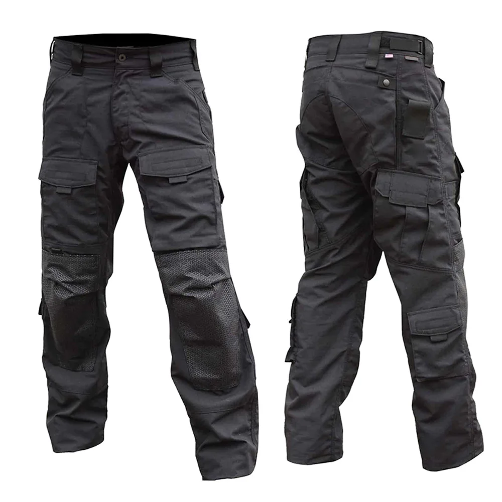 Men's Field Combat Tactical Pants Multi-pocket Multicam Camouflage Training Work Trousers Outdoor Hunting Hiking Cargo Pants