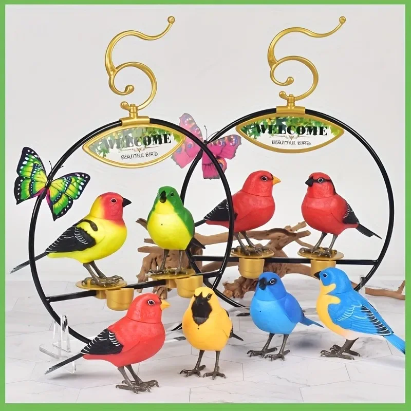 Simulation Electronic Bird Toys for Kids Electric Singing Bird Toy Cute Interactive Toy with Motion & Sound Control electronic bird toys