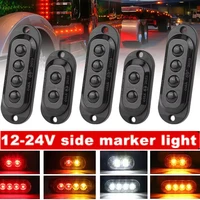 LED Truck Side Marker Lamp Indicator Clearance Tail Lights For Car Bus SUV Lorry Trailer RV Warning Lights 12V 24V 1