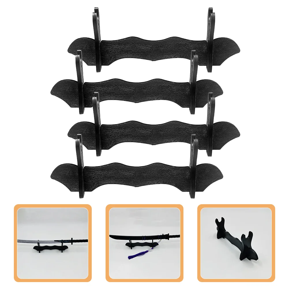 

4Pcs Bracket Desktop Stand Tabletop Organizer Flute Display Stand Rack
