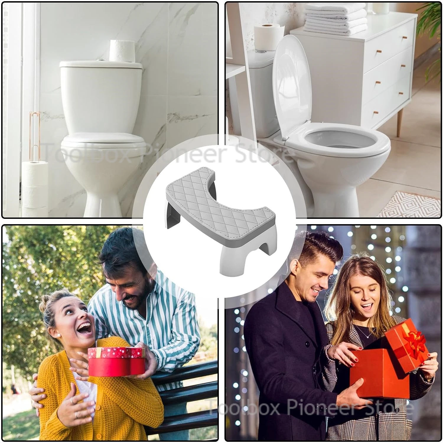 Kid Step Stools For Children Toilet Footrest Stool Bathroom Non Slip Scaffolding Footrest Stool Living Room Bathroom Furniture toilet seat stool