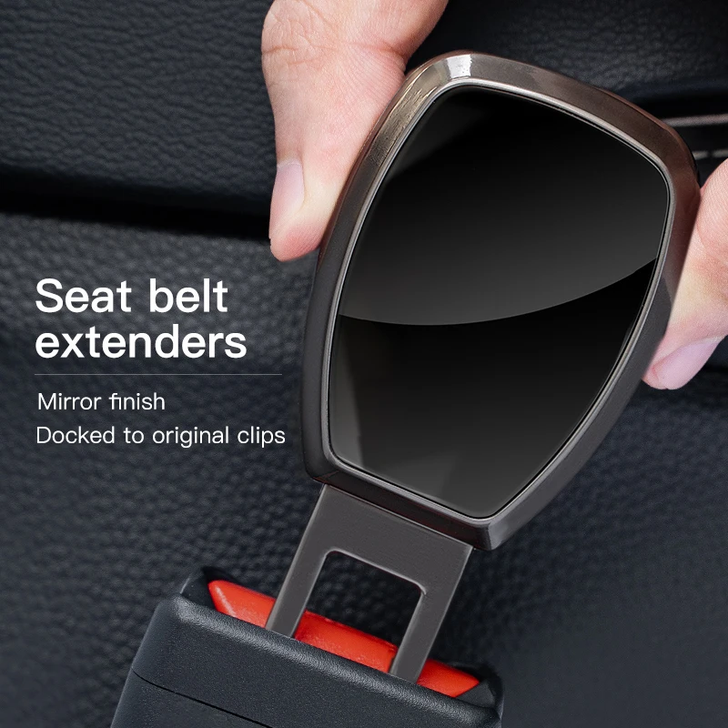 CarSeatBeltClipExtenderSafetySeatbeltLockBuckleExtensionPlug