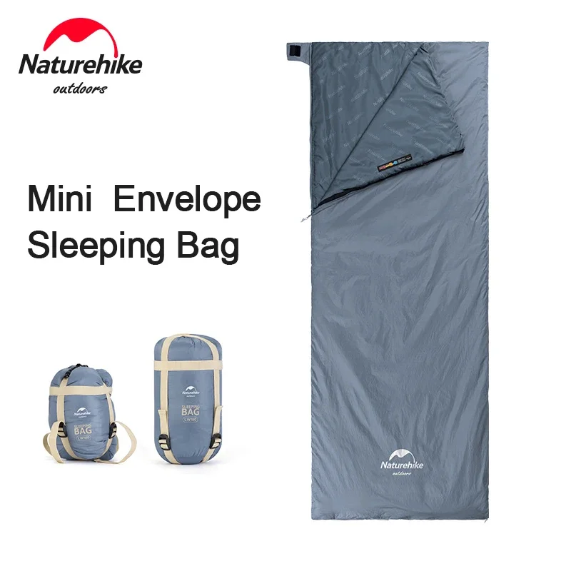 

Naturehike Mini Envelope Sleeping Bag Outdoor Camping Hiking Ultralight Portable LW180 Mini Splicing sleeping bag