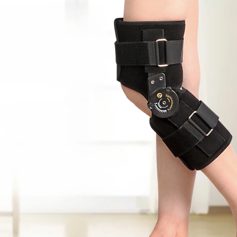 

Adjustable knee joint fixation brace, lower limb meniscus postoperative fracture support, rehabilitation knee protector