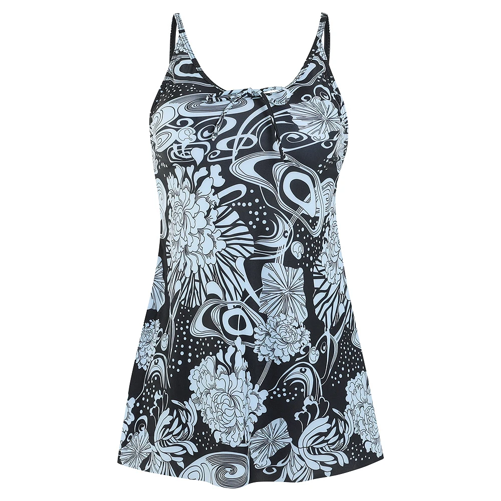 2023 Women Two Piece Set Swimsuits Female Bikini Swimwear Print Bathing Suit Sexy Monokini Summer High Waist Beachwear Tankini