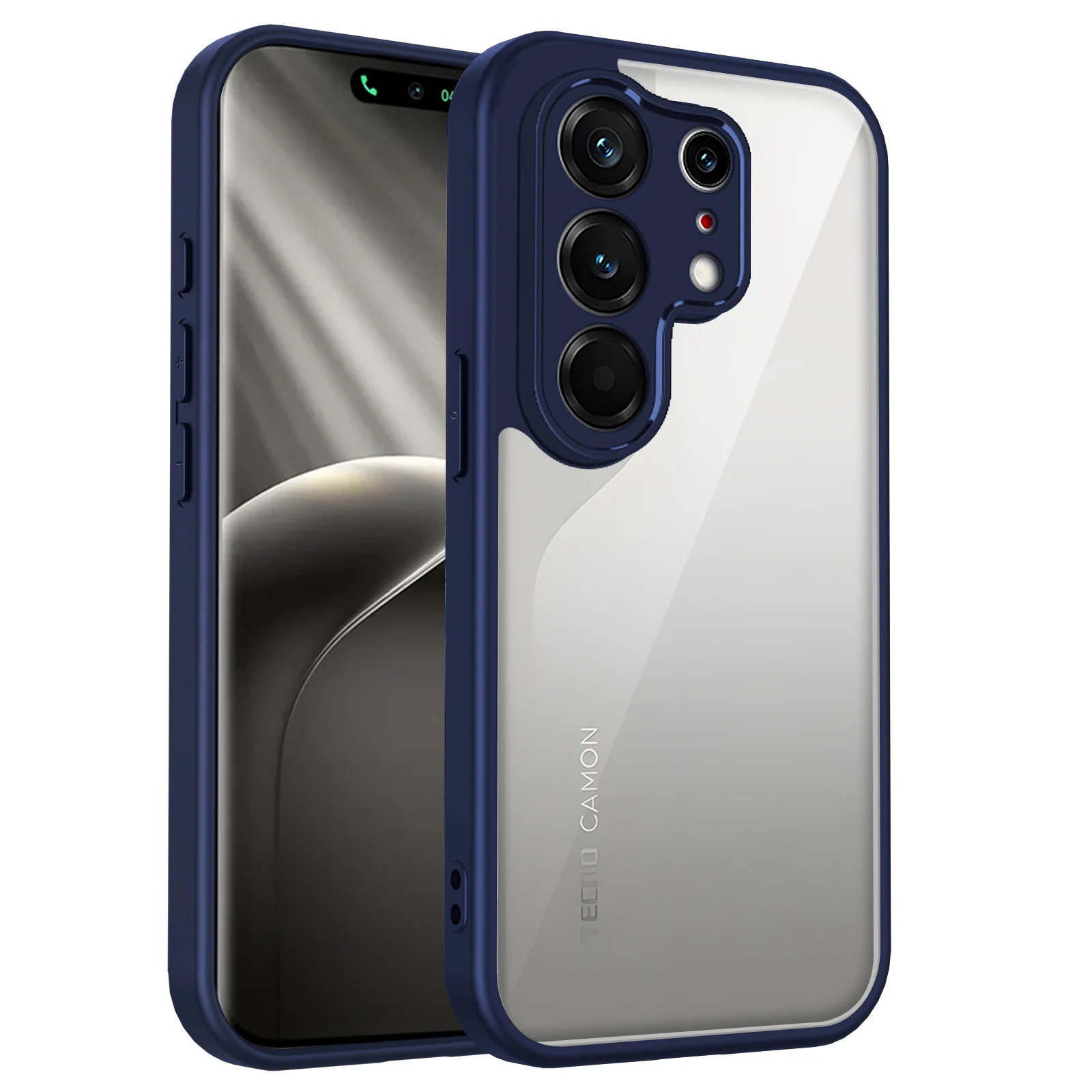 Tecno Camon 50 Ultra Protective Air Cushion Clear Matte Back Cover Case