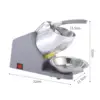 Ice Snow Cone Maker Antisplash Stainless Steel Food-grade Snow Cone Machine Snow Cone Maker Machine Sturdy Electric Ice Crusher 6