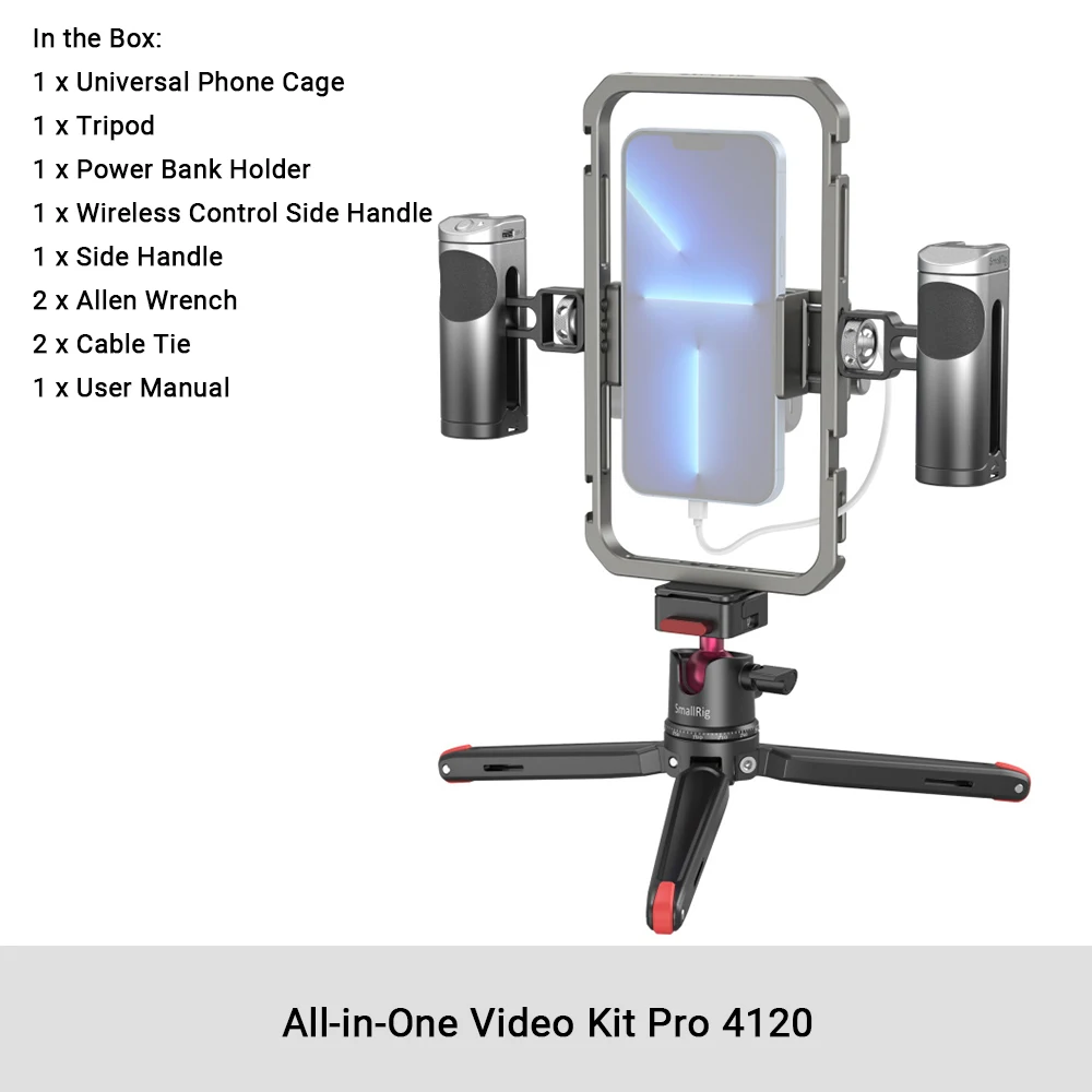 SmallRig スマートフォン撮影キット　オールインワン スマホビデオキット SmallRig オールインワン ビデオキット ウルトラ/プロ