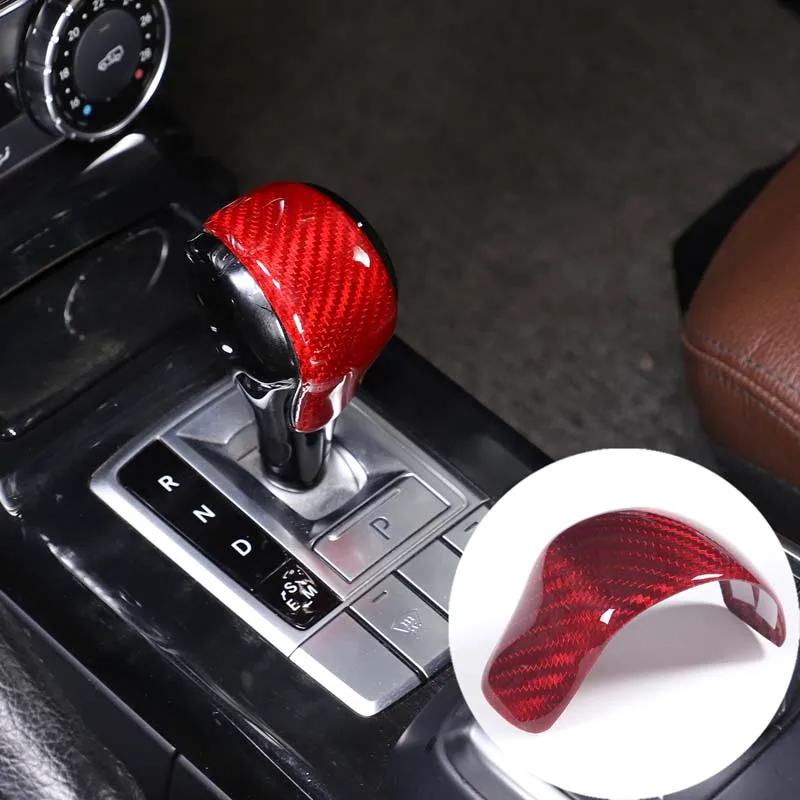 

For 12-18 Mercedes-Benz G-Class shifter head cover trim car interior trim accessories real carbon fiber material