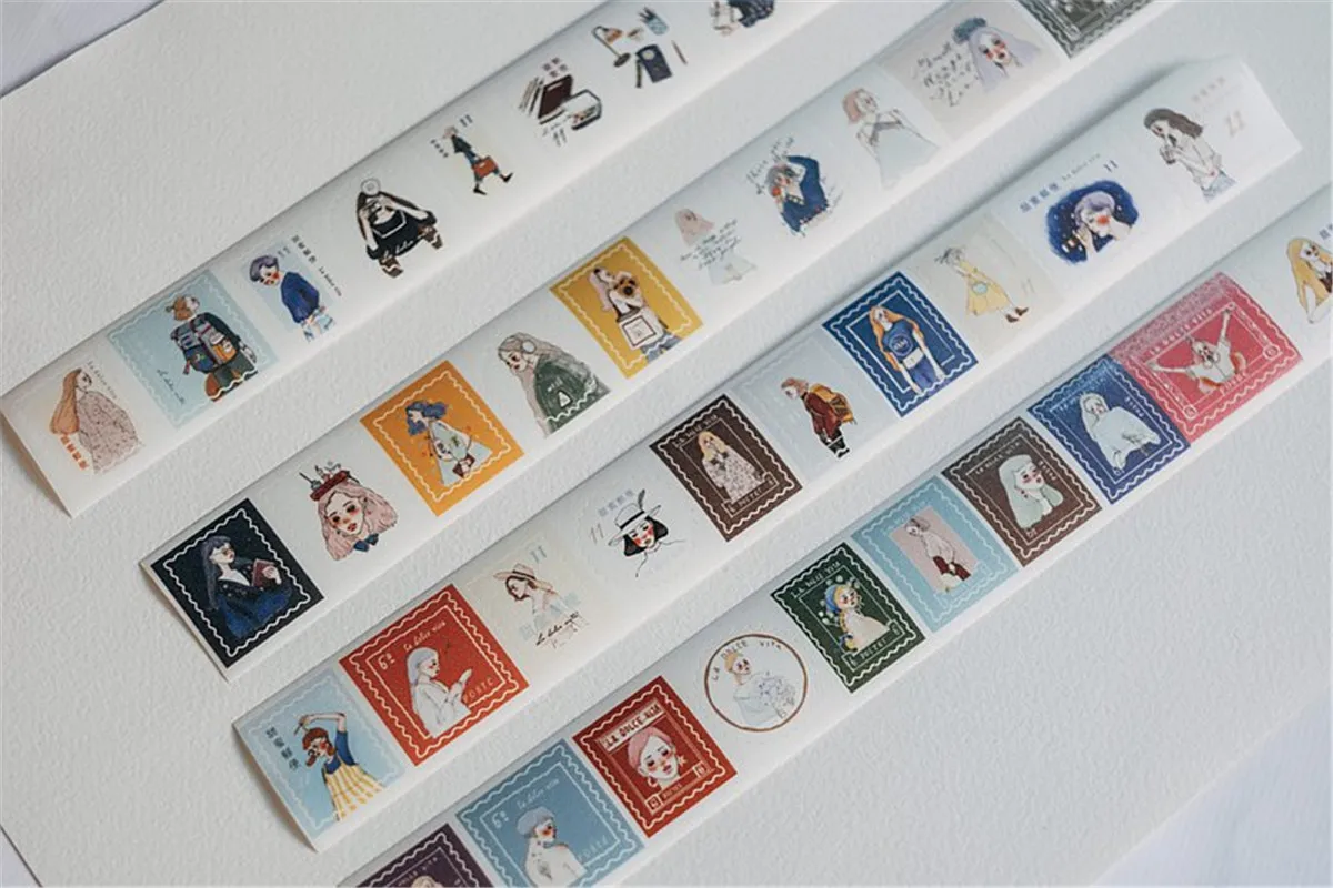 1 ループラドルチェヴィータスタジオコラージュタイムガール和紙 PET