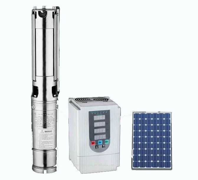 

solar power dc brushless submersible deep well water pump borehole irrigation pump system for africa