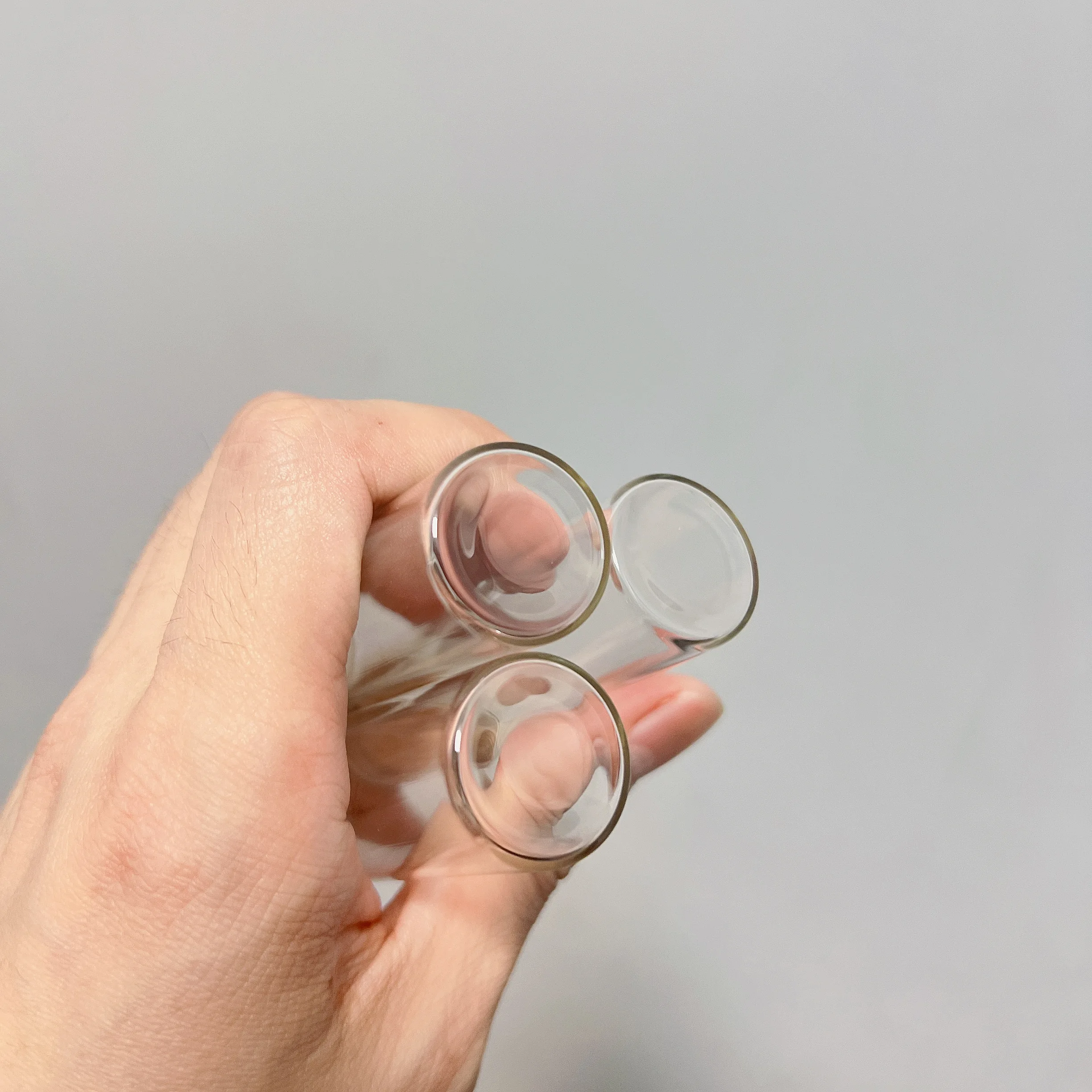 Glass Bottling Bottle 20ml Test Tube Cork Mini Spice Bottles Container Small DIY Jars Vials Tiny glass Bottles 50 PCS