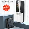 Mini Solar Power Bank 20000 MAh Large Capacity Portable Charger Fast Charging External Battery for iPhone Xiaomi Samsung 2