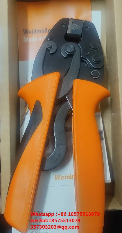 

Для Weidmuller 9014350000 Обжимные Щипцы для проводов PZ6Roto Диапазон обжима 0,14-6 квадратный Новый