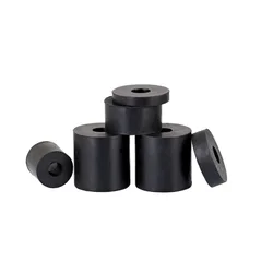 Thickened Circular Rubber Shock-Absorbing and Soundproof Gasket for Air Conditioning External Units