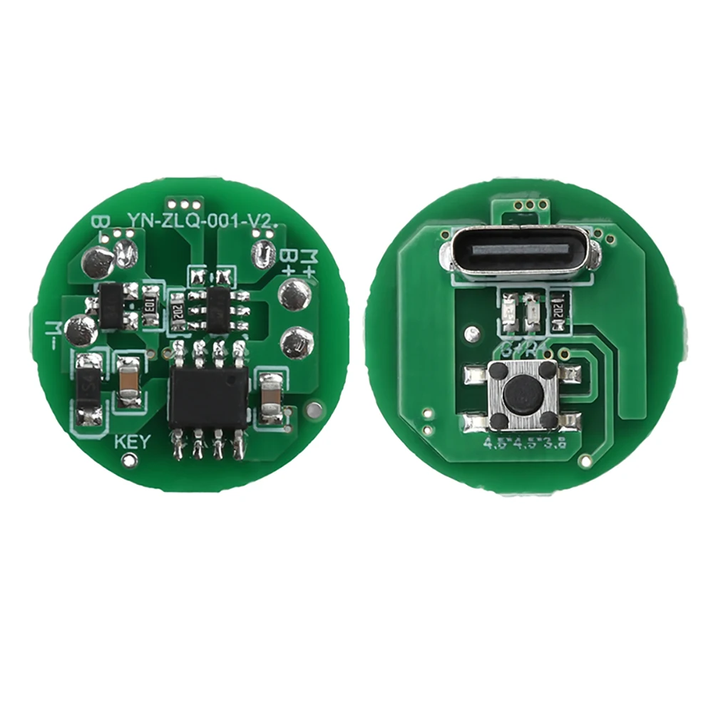 Strong Flashlight Driver Board DIY Circuit Board 5w10w Flashlight Driver Type-c Integrated Charging and Discharging Module led driver adapter printed circuit board battery protection board
