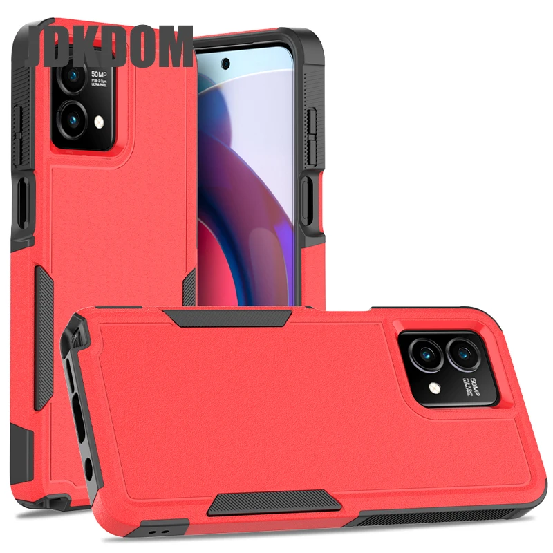 Military Grade Drop Protection Case for Smartphones - Slim, Durable, and Protective Cover by JDKDOM