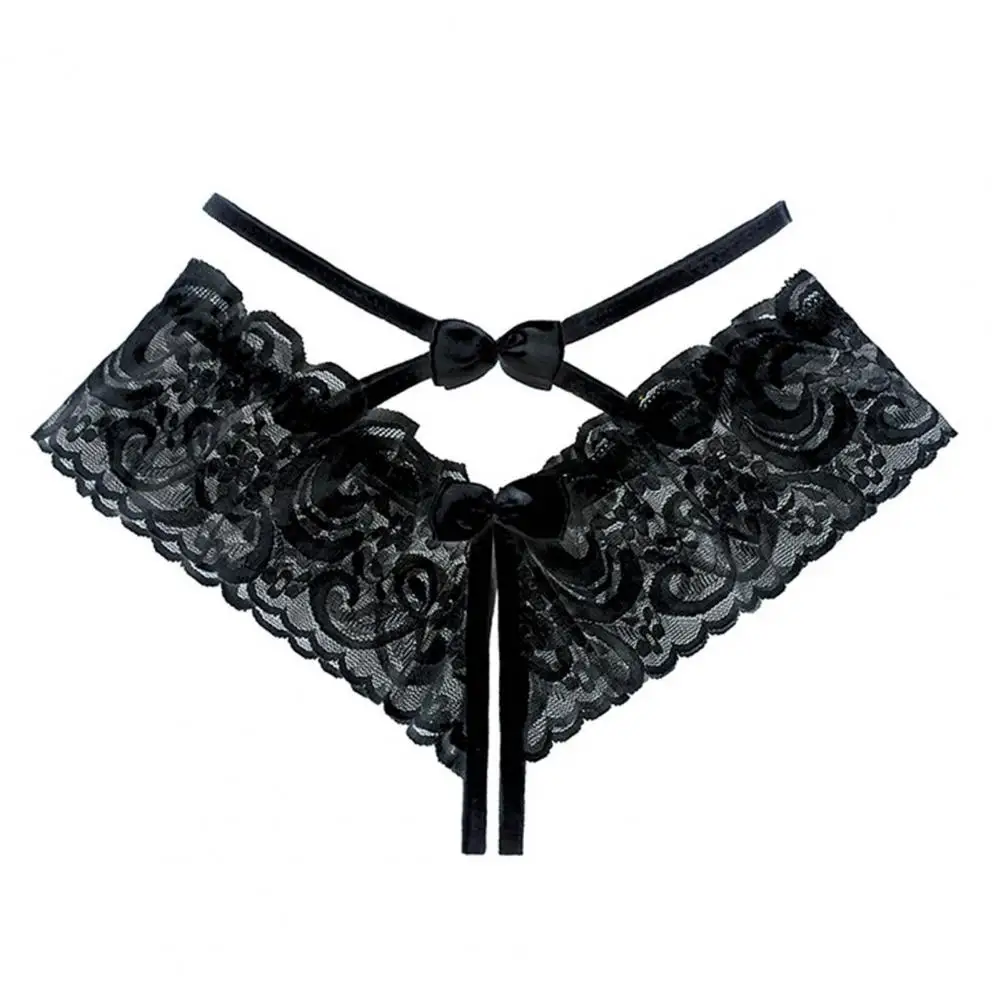 

Intimate Chic Hollow Out Lady Briefs Thin Women Panties Anti-shrink for Honeymoon