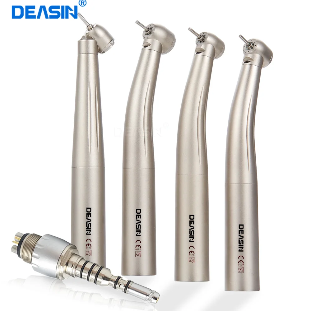 

Dental Optical Fiber Turbine High Speed Rotation Pen Dentistry Led KV Handpiece Quick 45 Degree Standard Mini Torque Head