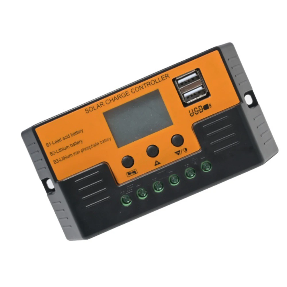 Solar Charge Controller 12V/11.1V/12.8V with LCD Display Timer Setting (30A)