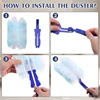 Multiple specifications Duster Refills Disposable Dust Collector With Replaceable Zen Head Thickened And Convenient To Use 3