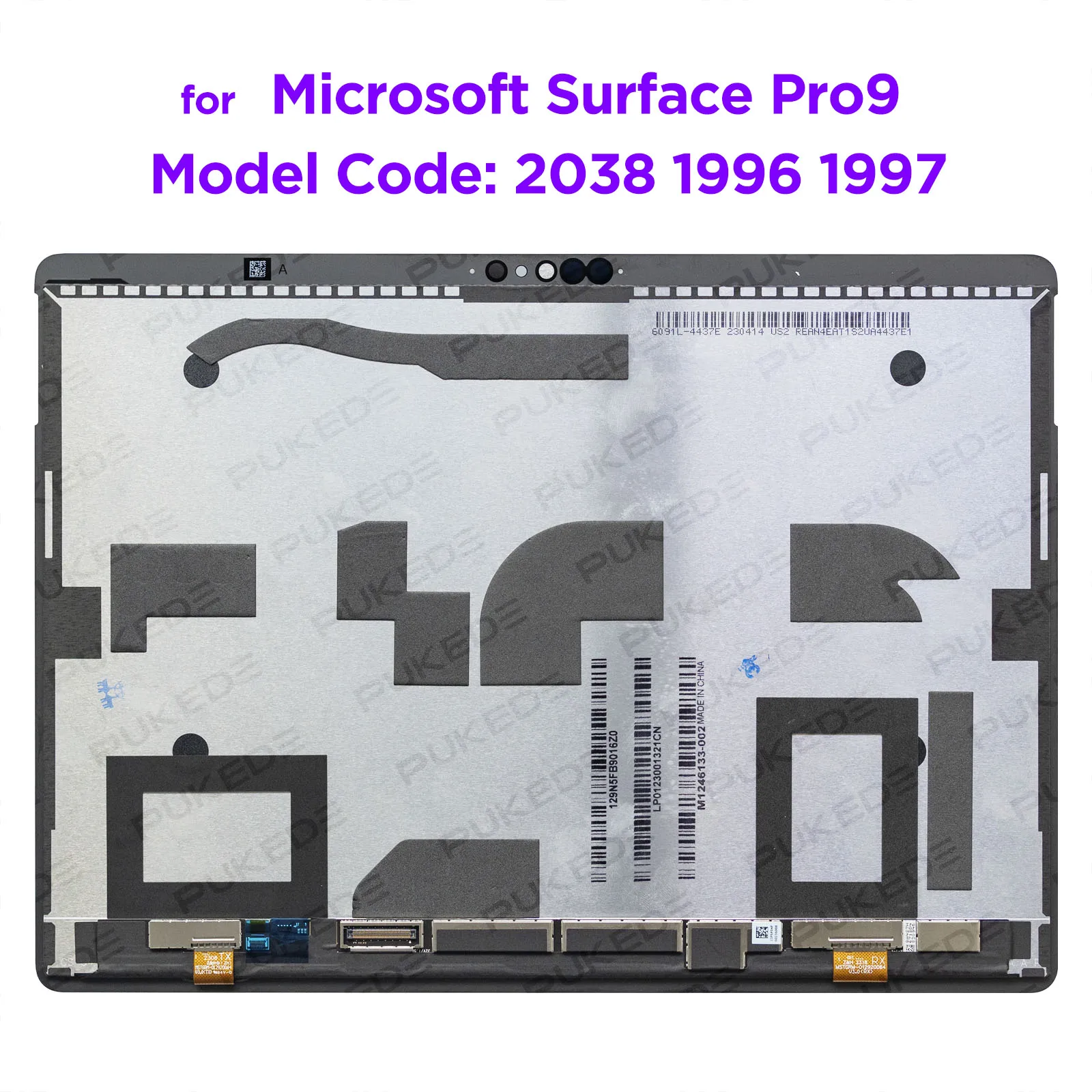 

Original 13" For Microsoft Surface Pro 9 2038 LCD Touch Screen Assembly Display For Surface Pro9 LCD Replacement Panel