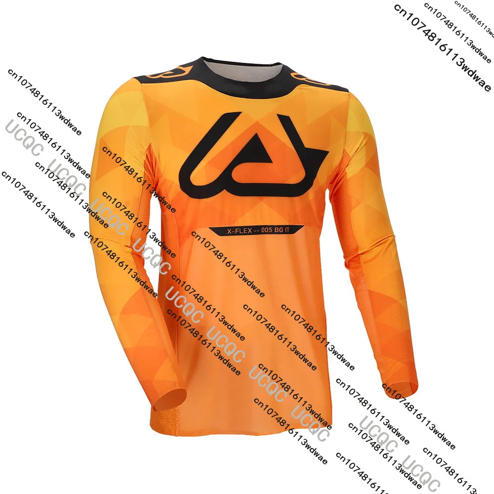 2026 New Men's Motocross Tees Adult Dirt Race Breathable Moto Jersey Off-road Mountain Bike Jersey T-shirt Outdoor Racing Tops