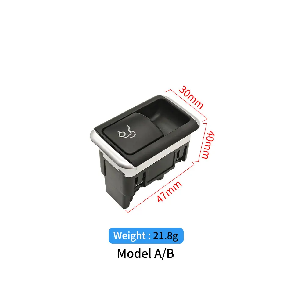 For Mercedes W204 X204 W212 Car Trunk Unlock Release Button Cover For Benz C E GLK Class C180 C200 E260 GLK300 E350 2049055602