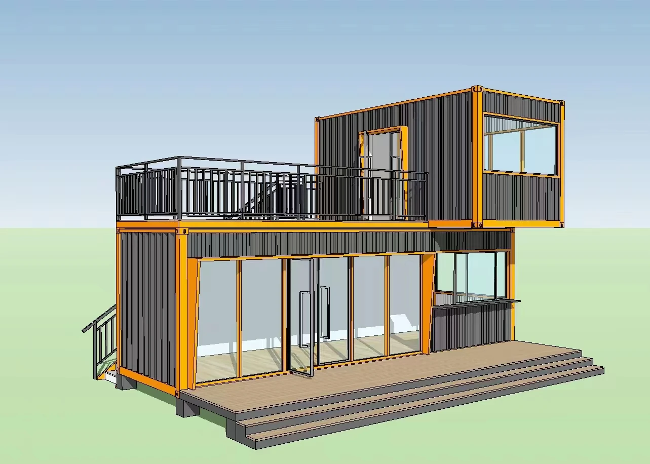 DuplexPrefabricatedContainerHouseMalaysiaPriceKuchingSmallHouse