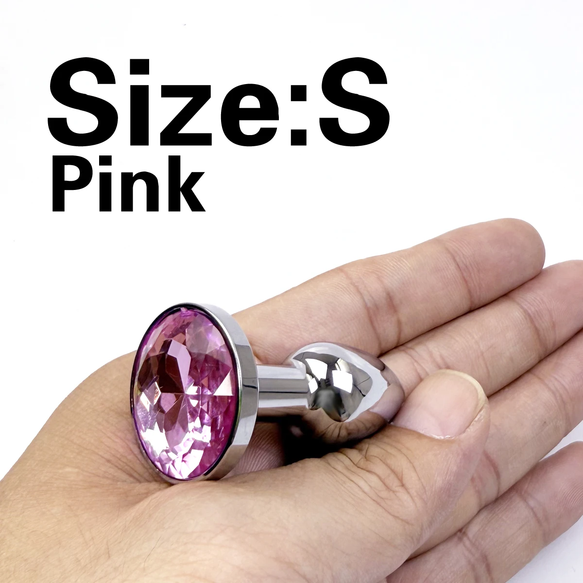 1PCS Crystal Anal Plug Anal Massage Dilator Butt Plug For Beginners Adult Lovers Sex Toy Adult Pleasure Sexual Health