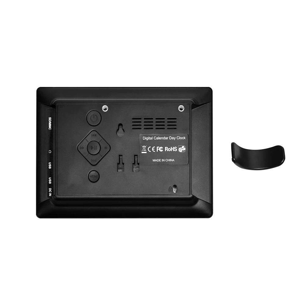 10.1inch Smart Clock Calendar Digital Calendar Alarm Day Clock Demantia Clock USB SD Video Frame for Elderly Person