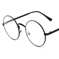 Harryy Potter Cosplay Anime Frame Round Metal Flat Retro Art Glasses Adult Children Gift Clothing Props Men Women Dress Up