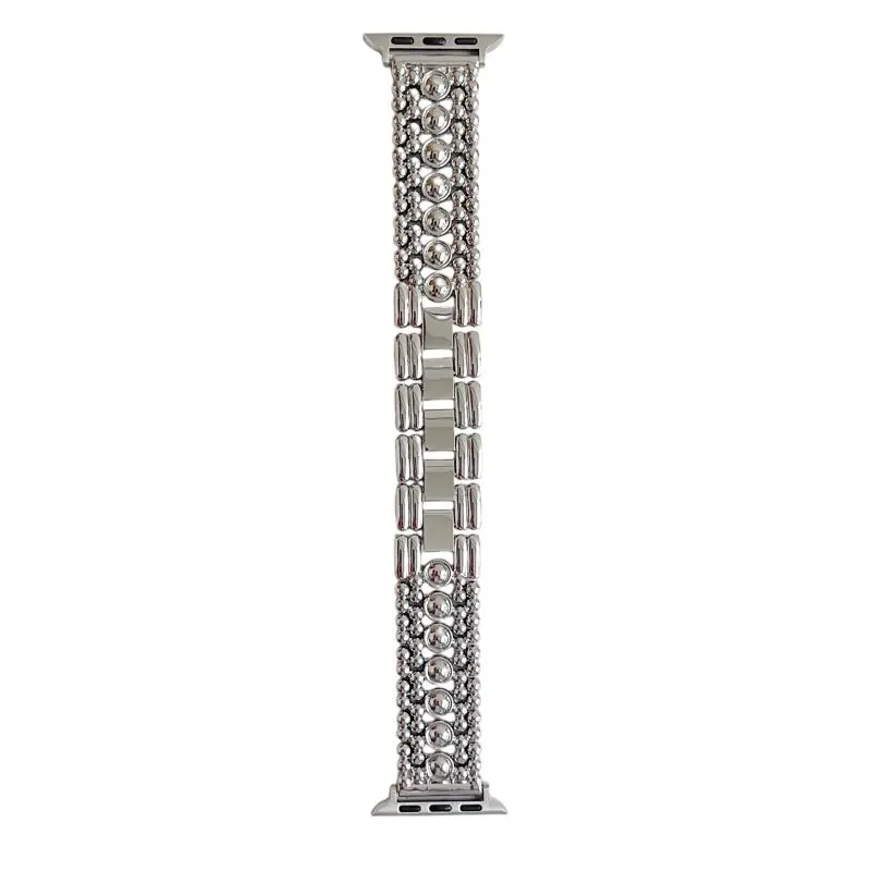 Elegant Stainless Steel Dressy Metal Watch Band Bracelet