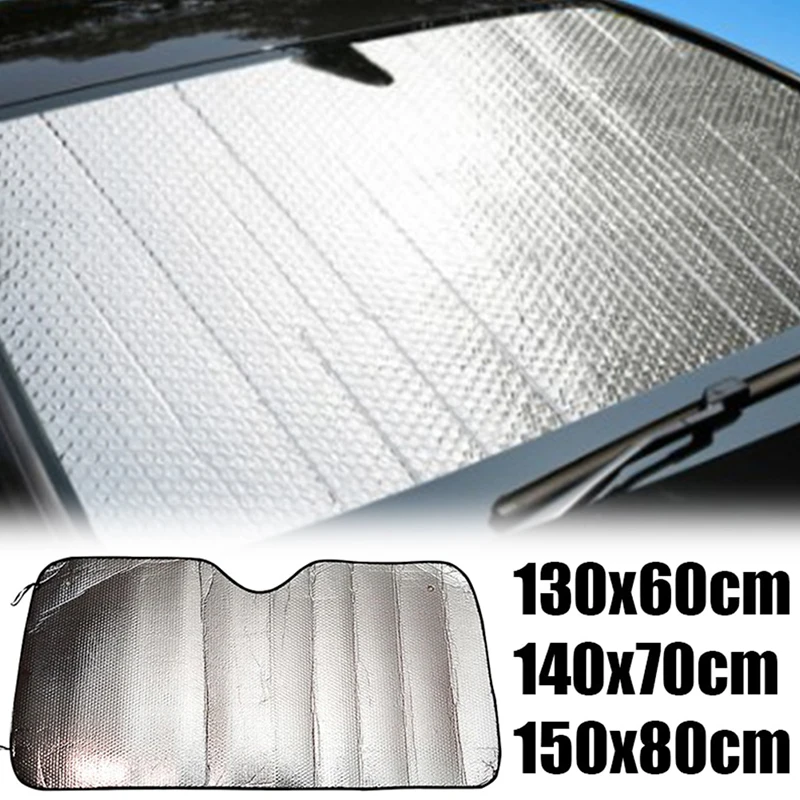 

Car Front Window Sunshade UV Protection Retractable Shade Sun Protector Windshield Visor Cover Auto Curtain Sunshade Accessories