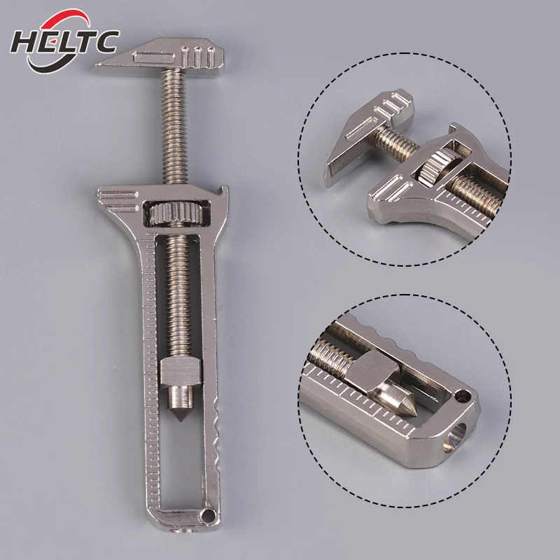 Multitool 20 In 1 Portachiavi In Acciaio Inox - Attrezzo Tascabile Con Cacciavite, Chiavi Esagonali E Apribottiglie