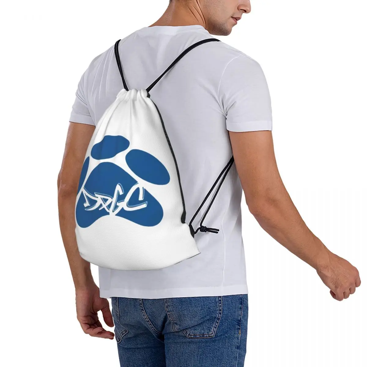New Tha Dogg Pound Popular 90S Hip Hop Duo Drawstring Bag Backpack shoe bag travel bag girls bag custom bag name