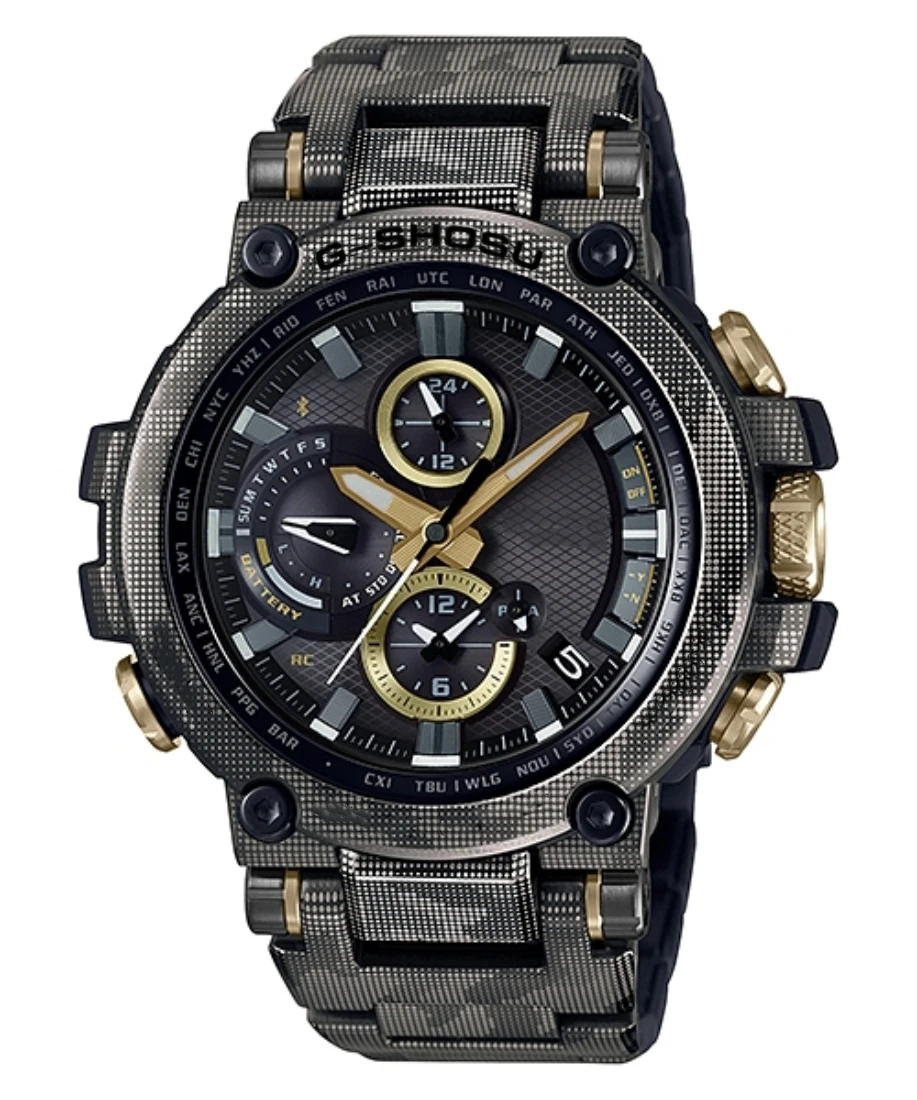 Sports Electronic Unisex Watch Full Function Compass Stainless Steel Large Dial MTG Oak Series 5