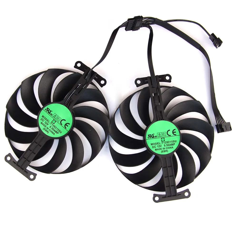 Per Asus Rtx3060 Rtx3070 3060Ti Lhr Dual Oc V2 Ventola Di Raffreddamento Della Scheda Grafica