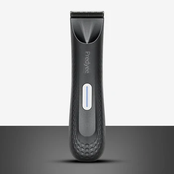 Trimmer elettrico per peli inguine da uomo: versatile toilette per il corpo e tagliacapelli pubici impermeabile con lama in ceramica sostituibile 1