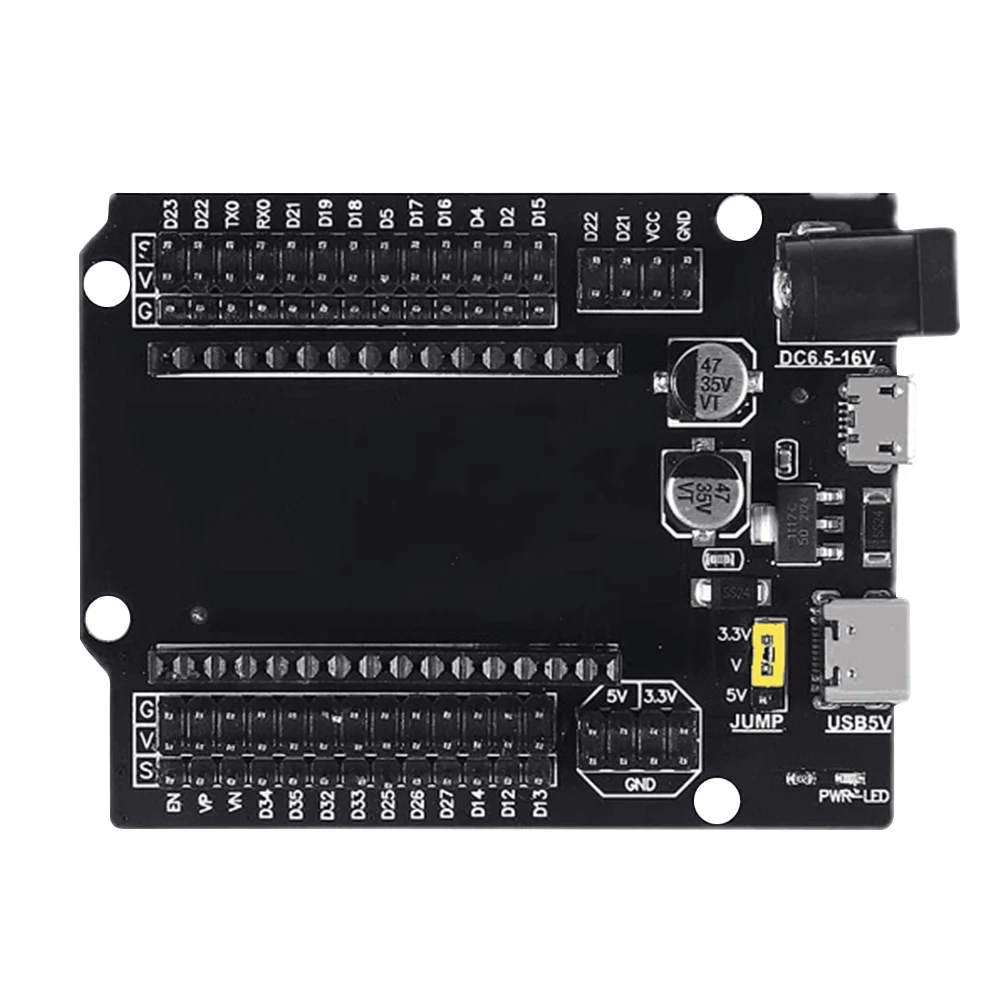 ESP32 확장 보드 ESP-WROOM-32 ESP32-DevKitC-32, 30 핀 개발 모듈, 그래픽 프로그래밍 GPIO 분배 보드